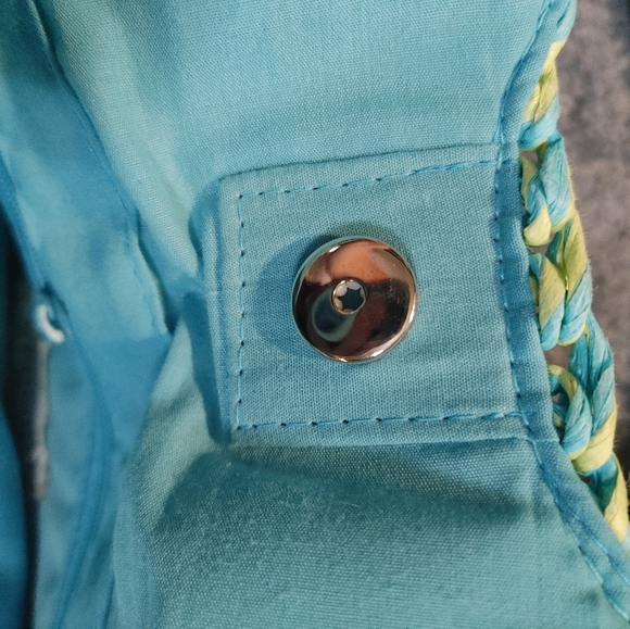 Capelli Multicolor Woven Tote Bag, Purse, Handbag - Picture 6 of 11